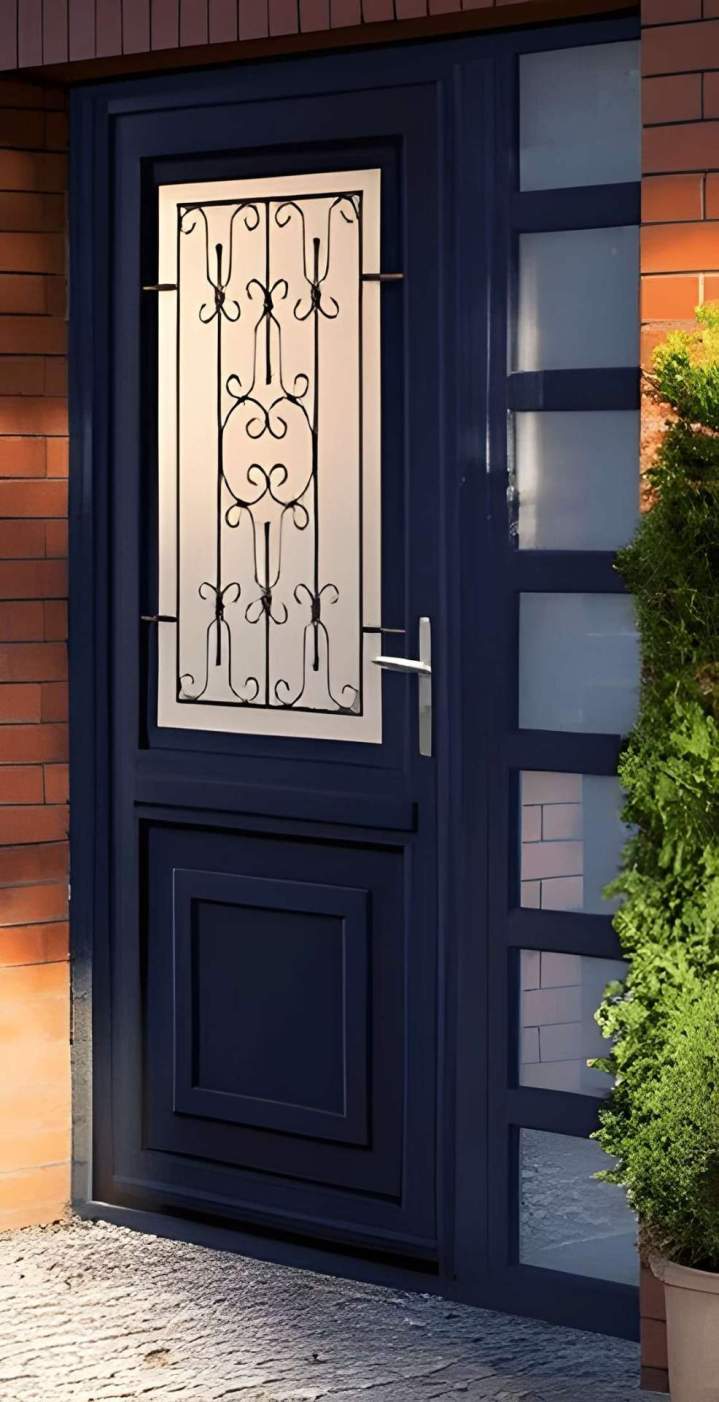 Porte d’entrée pvc design Saint-Manvieu-Norrey