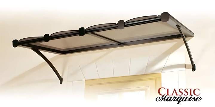 Marquise de porte design Saint-Manvieu-Norrey