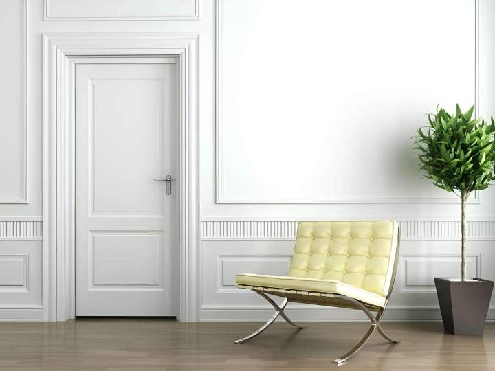 Porte d’entrée contemporaine Saint-Manvieu-Norrey